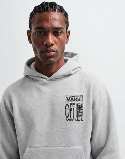 Vans - Sudadera con capucha tipo jersey en gris oscuro, 6 de 9