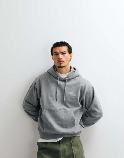 Vans - Sudadera con capucha y bolsillo canguro Left Chest II en gris - view 1