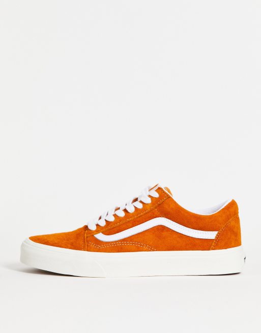 Vans Suede Old Skool Sneaker in Orange ASOS