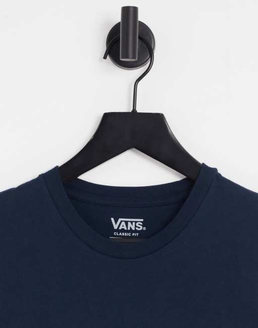 Vans Summer Camp back print t-shirt in navy