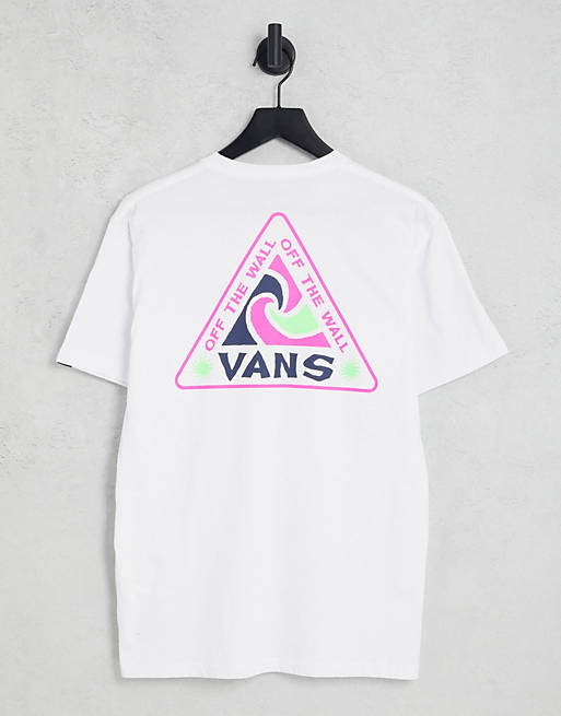 Vans - Summer Camp - T-shirt met print op de rug in wit