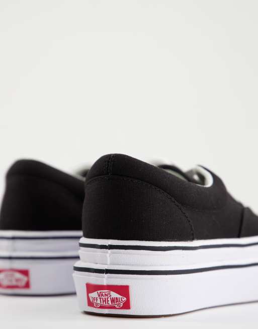 Vans era canvas discount black