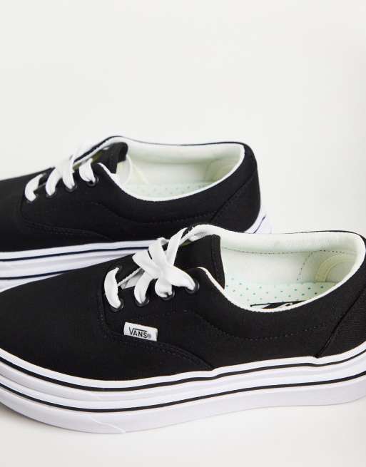 Vans Super ComfyCush Era canvas sneakers in black