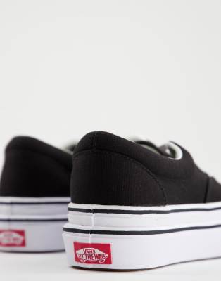 vans black comfycush era trainers