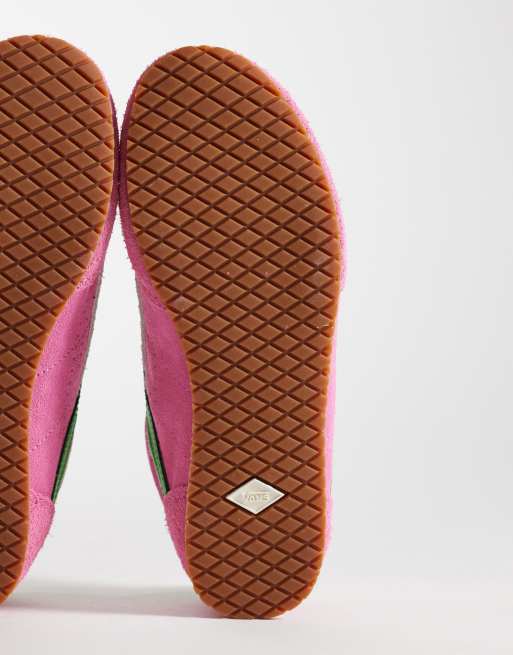 Vans Super Low Pro sneakers in pink and green, 5 of 5