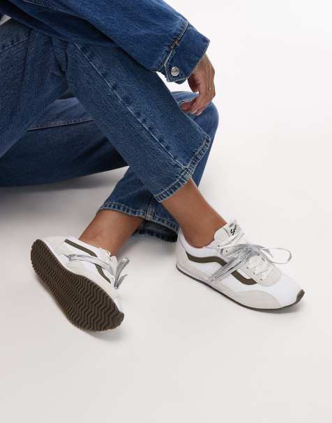 Vans - Super Lowpro - Baskets basses - Blanc et vert - view 1