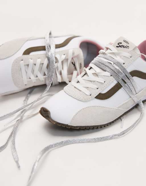 Vans - Super Lowpro - Baskets basses - Blanc et vert, 4 de 5