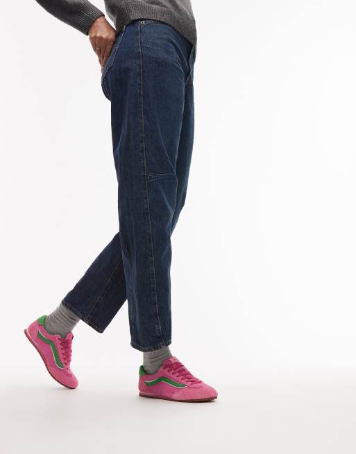 Vans - Super Lowpro - Baskets - Rose/vert, 3 de 5