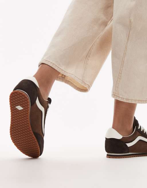 Vans – Super Lowpro – Bruna, låga sneakers, 3 av 5