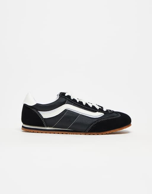 Vans – Super Lowpro – Czarne zamszowe buty sportowe przed kostkę, 4 z 4