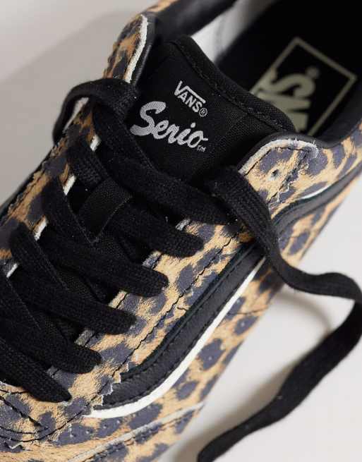 Vans – Super Lowpro – Sneaker mit Leopardenmuster, 5 von 5