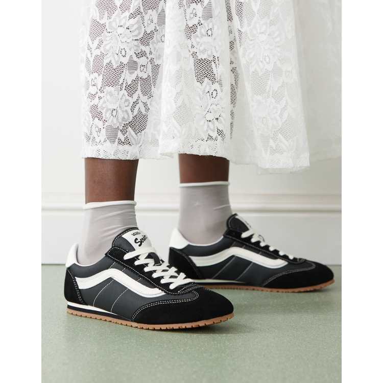 VANS｜スーパー ロープロ レザー アッパー スニーカー “Super