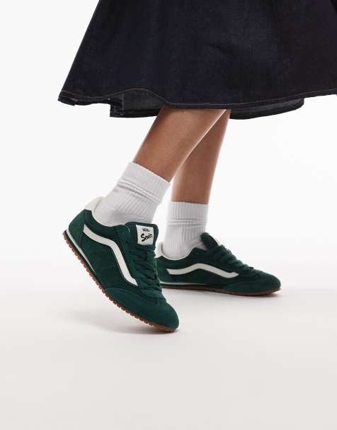 Vans Super Lowpro sneakers in dark green - view 1