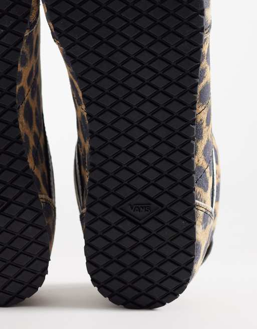 Vans - Super Lowpro - Sneakers in luipaardprint, 4 van 5