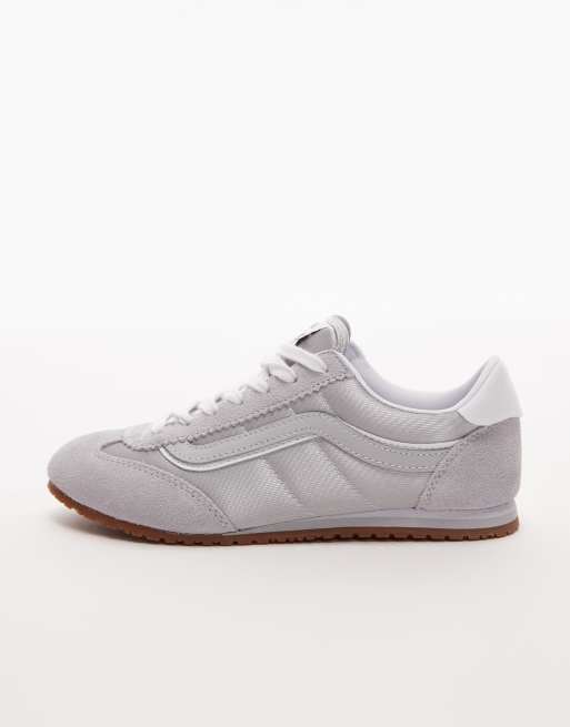 Vans Super Lowpro sneakers in metallic grey and silver, 2 of 5