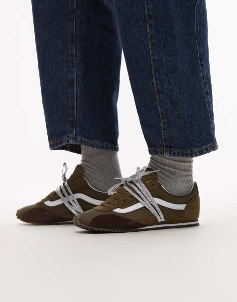 Vans Super Lowpro sneakers in olive green - view 1