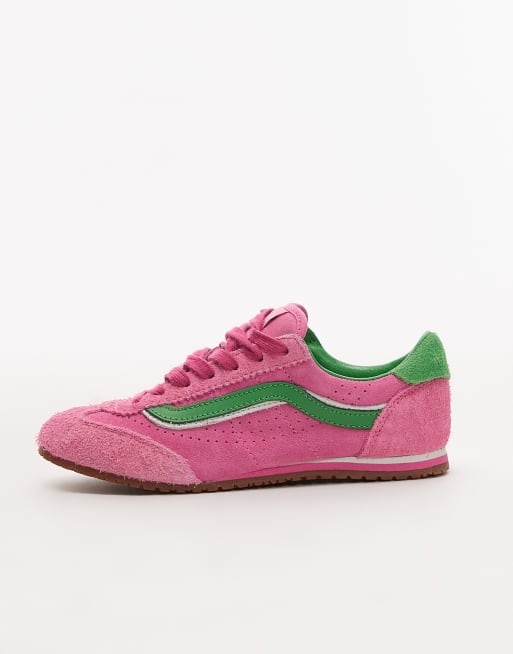 Vans - Super Lowpro - Sneakers rosa e verdi, 2 di 5