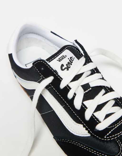 Vans - Super Lowpro - Suède sneakers in zwart, 2 van 4