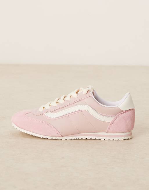 Vans Super Lowpro suede terrace sneakers in light pink, 2 of 5