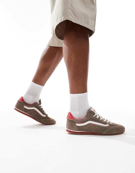 Vans Super lowpro trainers in brown - view 1