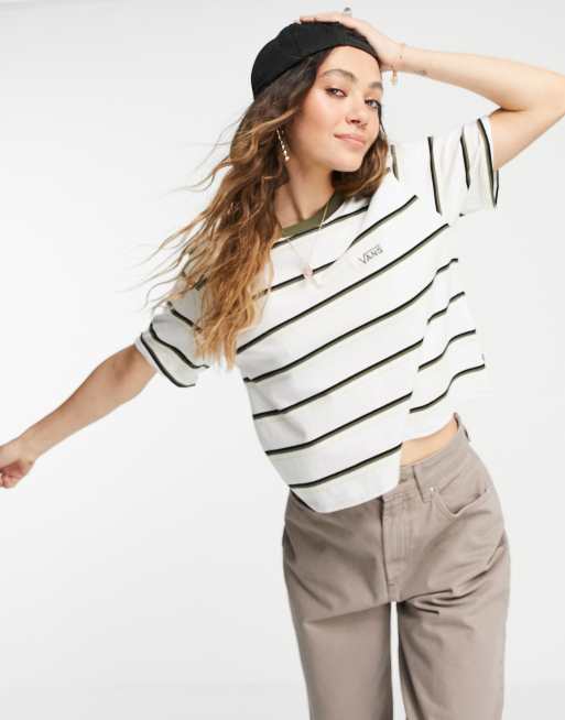 Vans – Surf Supply – T-Shirt in Weiß