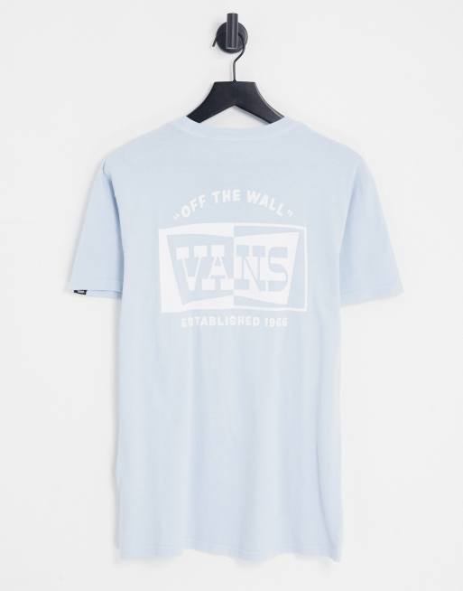 Vans Surfside back print t-shirt in blue