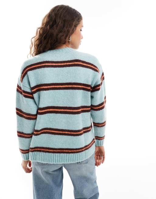 Vans striped sweater top