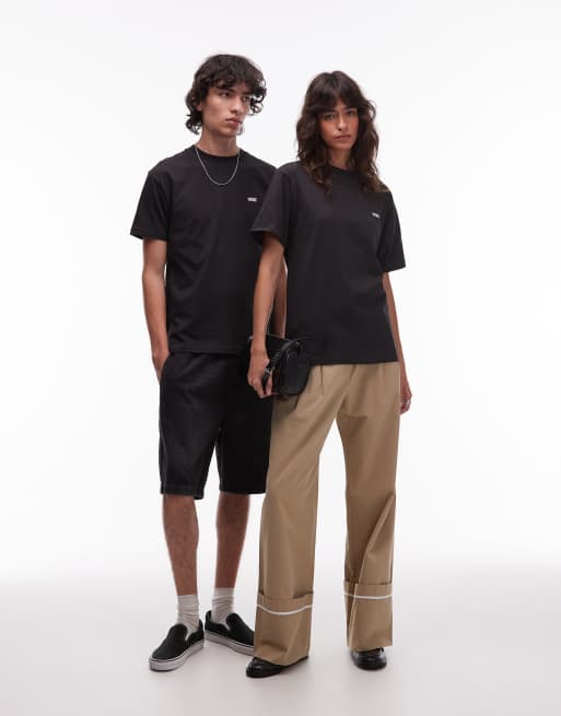 Vans – Svart t-shirt i regular fit med logga på vänster sida av bröstet, 3 av 4
