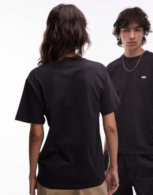 Vans – Svart t-shirt i regular fit med logga på vänster sida av bröstet, 4 av 4