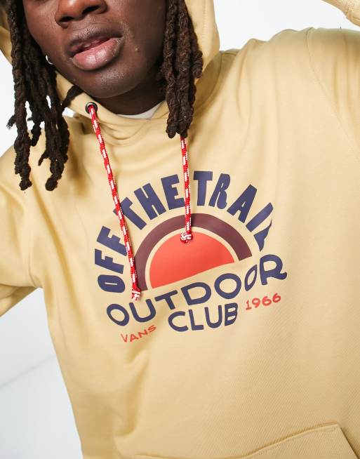 Sweat à capuche vans beige online
