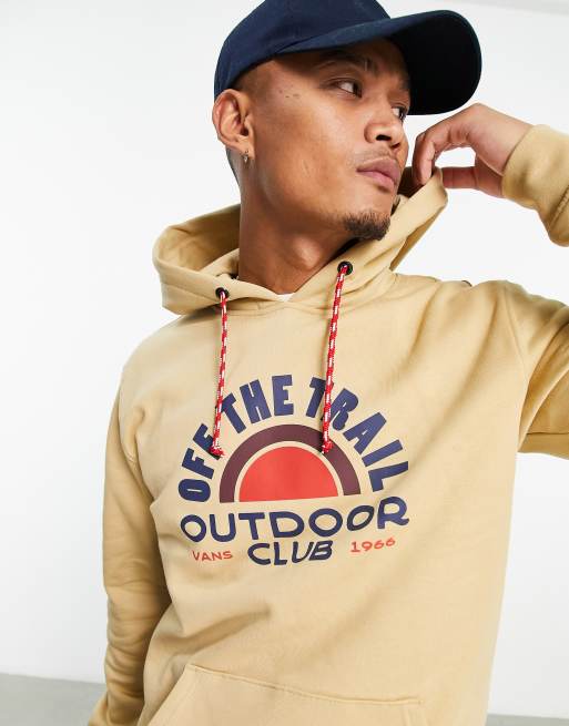 Sweat à cheap capuche vans beige