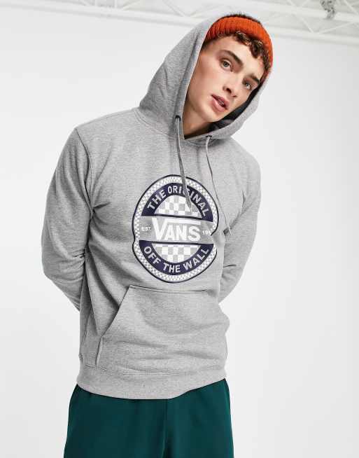 Sweat à capuche store vans gris