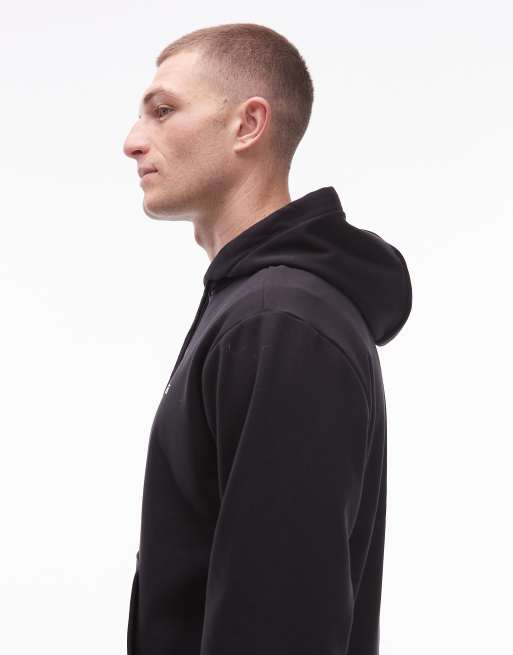 Vans - Sweat à capuche classique avec logo à gauche de la poitrine - Noir, 4 de 5