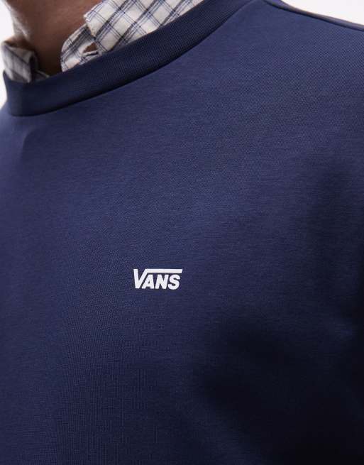 Vans - Sweat coupe classique avec logo sur le devant - Bleu marine, 5 de 5