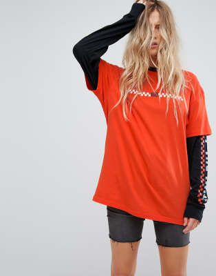 t shirt vans orange