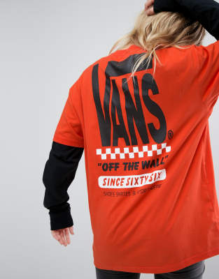 t shirt vans orange