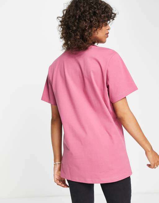 Vans T shirt avec logo sur la poitrine Rose ASOS