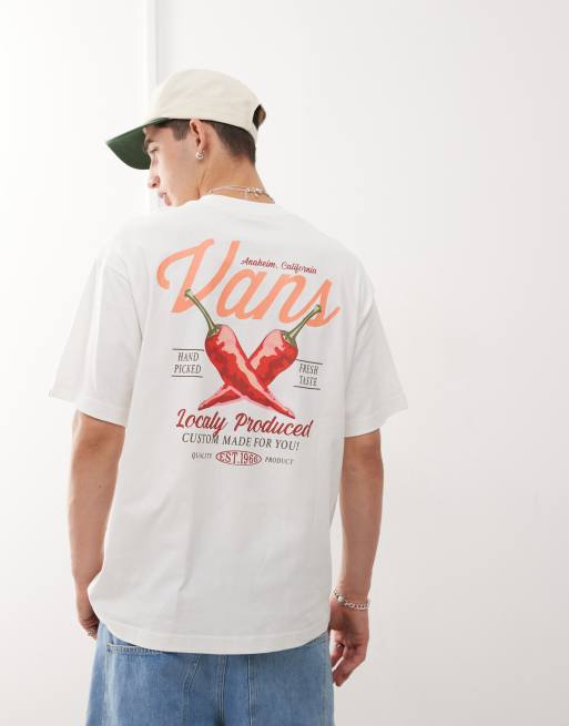 Vans - T-shirt bianca oversize con stampa "Local Spice" sul retro - In esclusiva per ASOS, 3 di 4