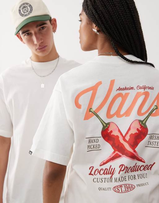 Vans - T-shirt bianca oversize con stampa "Local Spice" sul retro - In esclusiva per ASOS, 4 di 4