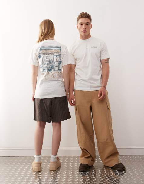 Vans - T-shirt color bianco sporco con stampa "Fresh Baked" - In esclusiva per ASOS - view 1