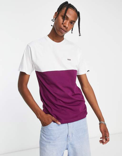 Vans t shirt bordeaux clearance