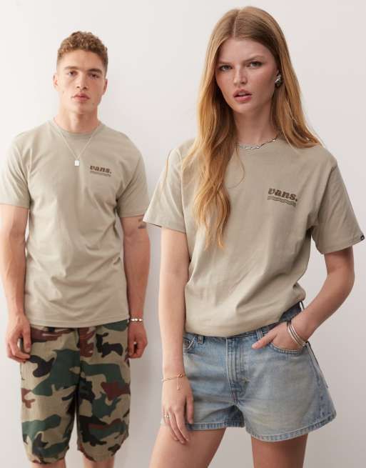 Vans – T-Shirt in Grau mit Wellness-Rückenprint, exklusiv bei ASOS, 3 von 4
