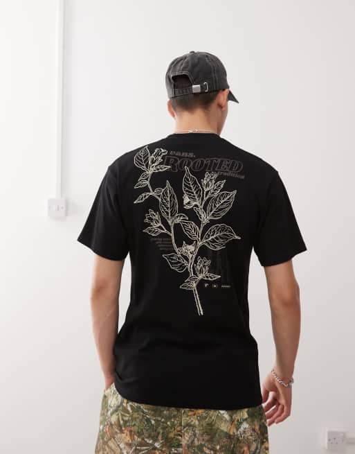 Vans – T-Shirt in Schwarz mit Wellness-Rückenprint, exklusiv bei ASOS, 3 von 4