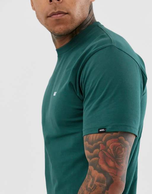 Vans - T-shirt met klein logo in groen, 3 van 4