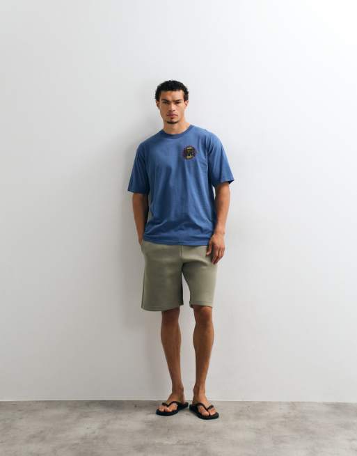 Vans T-Shirt mit Kreis-Backprint in Marineblau, 2 von 5