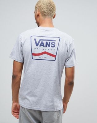 vans back print t shirt