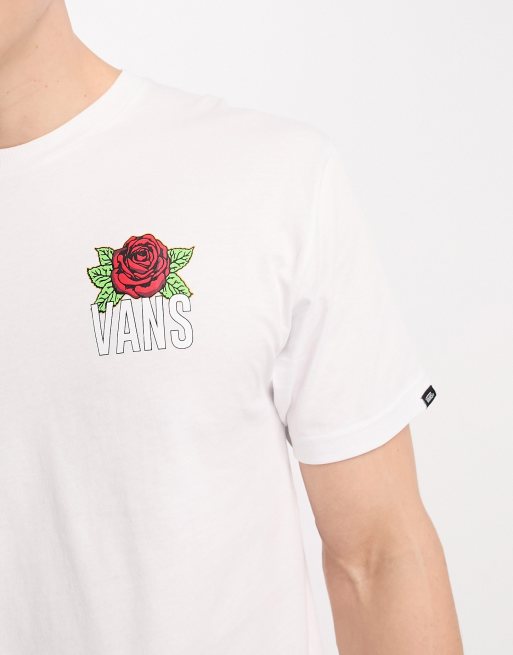 Vans on sale rose design