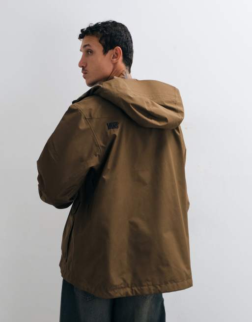 Vans Take up 2l gore-tex shell jacket - medium brown in medium brown, 5 of 5