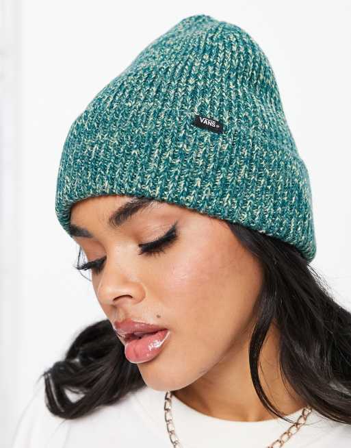Vans Tall order beanie in deep teal 