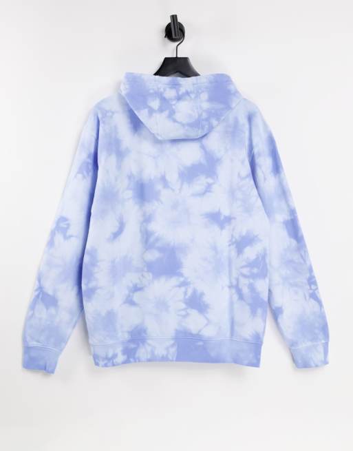 Vans drop v blue tie dye hoodie top